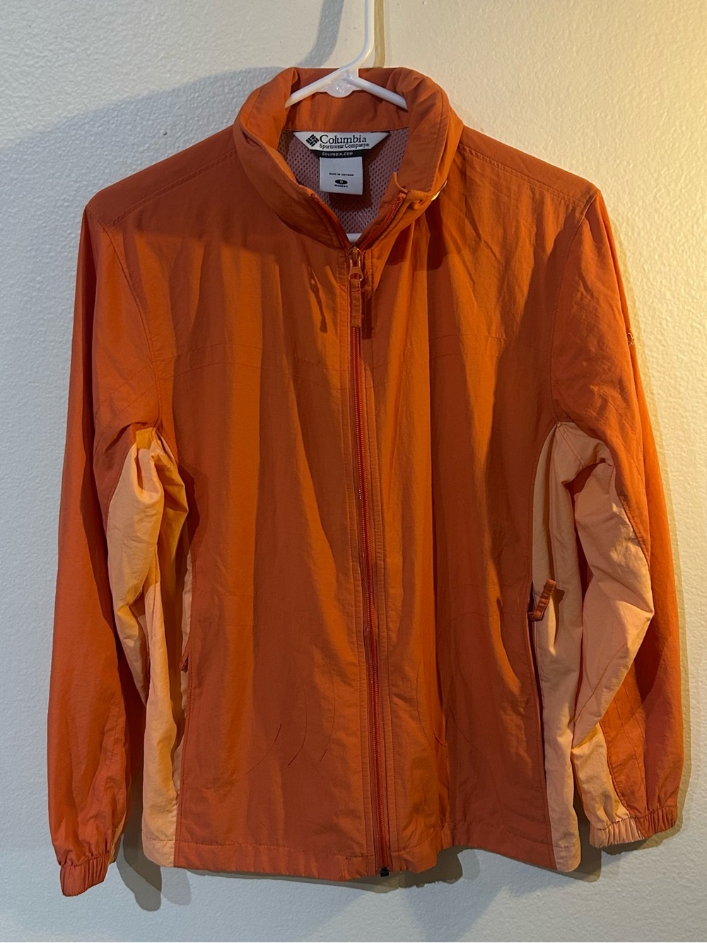 Columbia Sportswear Orange Full-Zip Hooded Jacket – Women’s Small